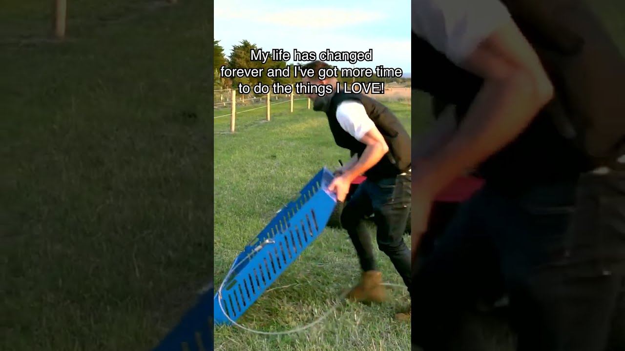 Slash time cleaning your paddocks! #shorts