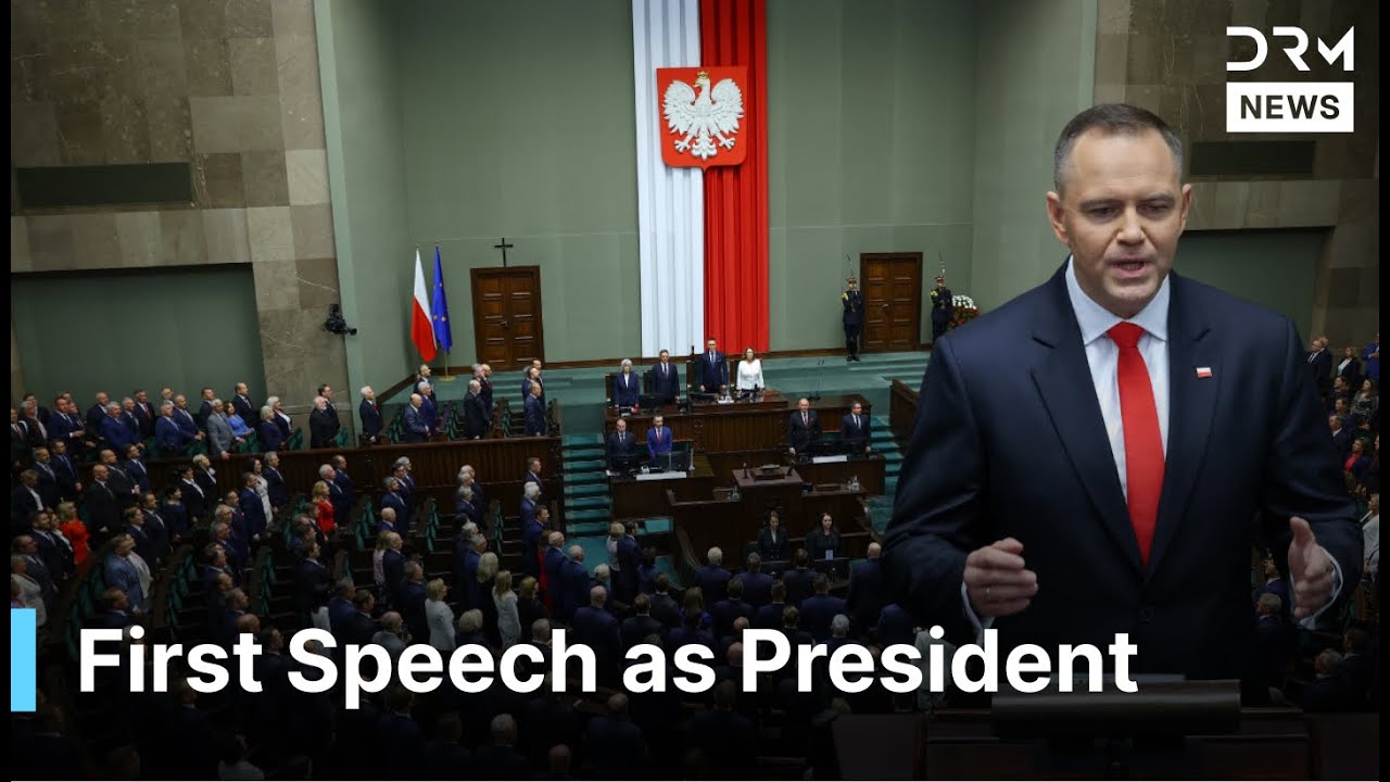 Karol Nawrocki Sworn In as President of Poland | Full Inauguration Ceremony | AC1G