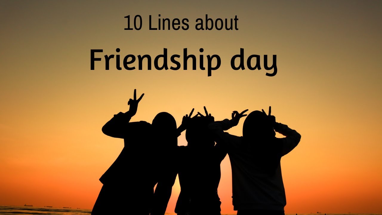 10 Lines Essay On Friendship day  l Essay On Friendship Day/ friendship lines l Friendship day/zima
