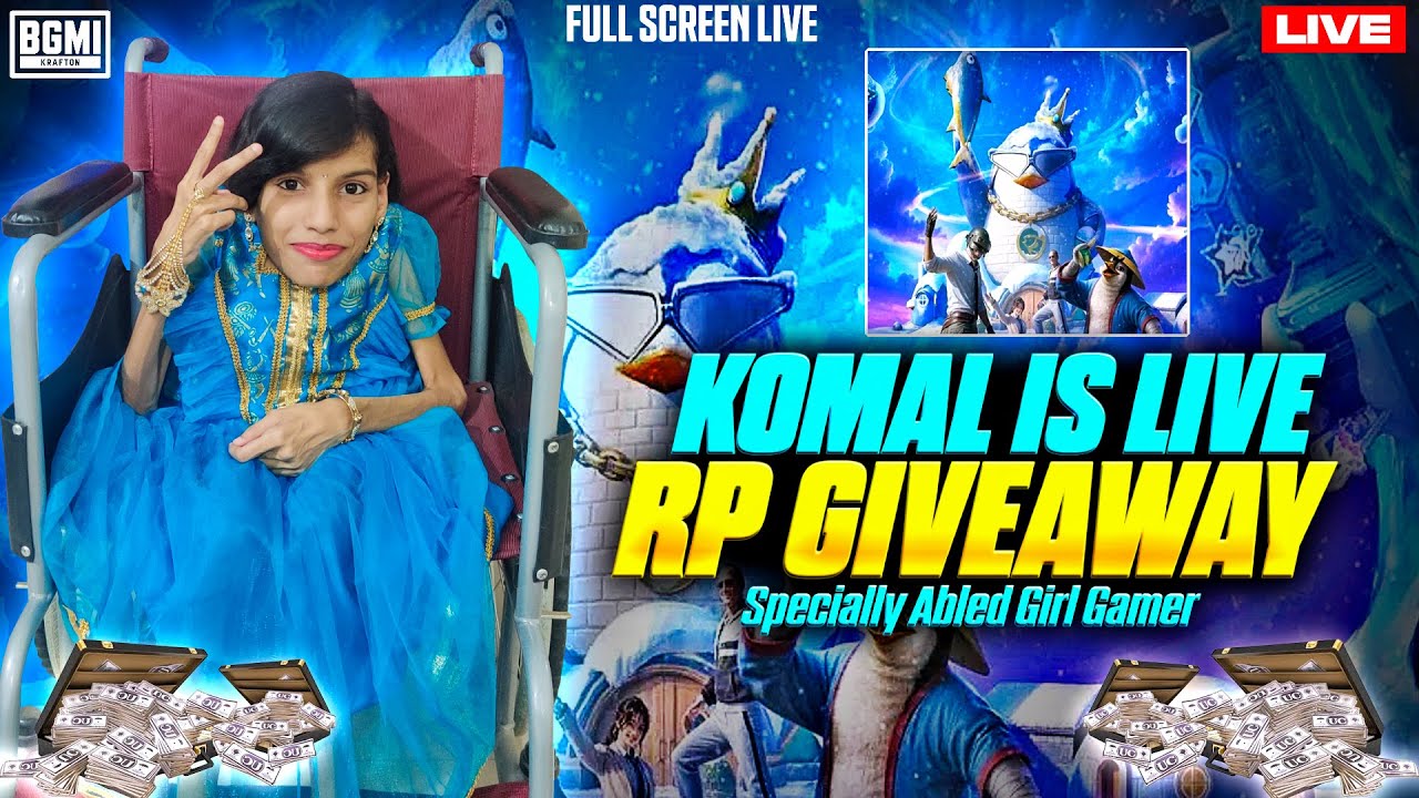 BGMI 4.1 UPDATE SOLO VS SQUAD WITH KOMAL YT ✨ HORIZONTAL STREAM  #bgmilive #shortsfeed