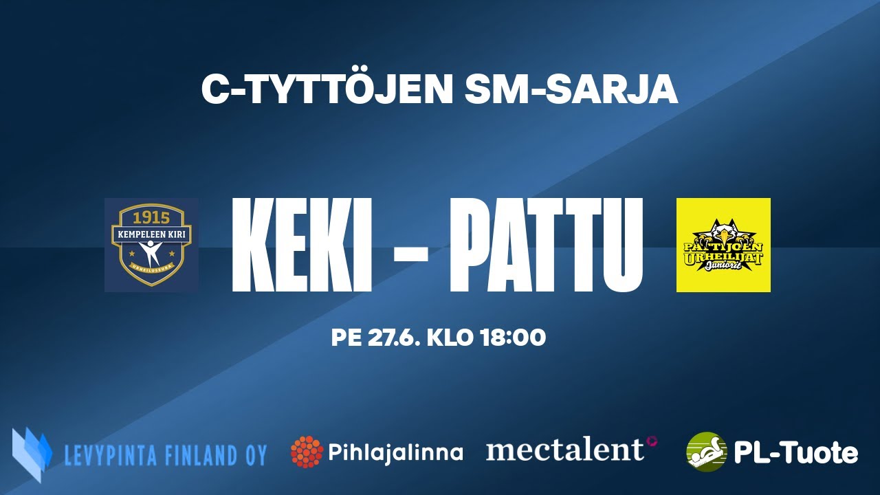 KeKi - PattU, 27.6.2025 18:00, C-Tyttöjen SM-sarja