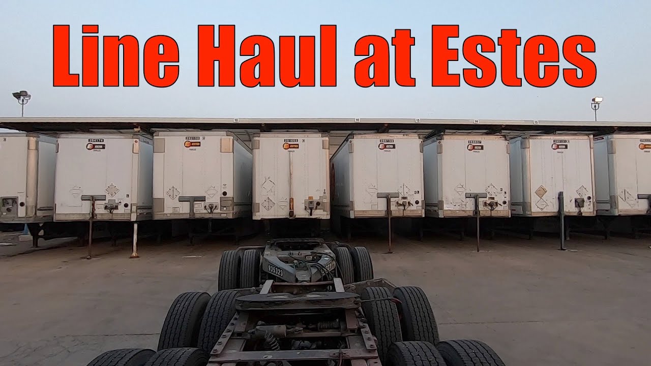 DAY IN THE LIFE OF A LINE HAUL DRIVER AT ESTES EXPRESS