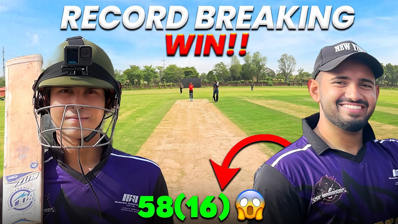 We Created History In A T20 Match!! 
