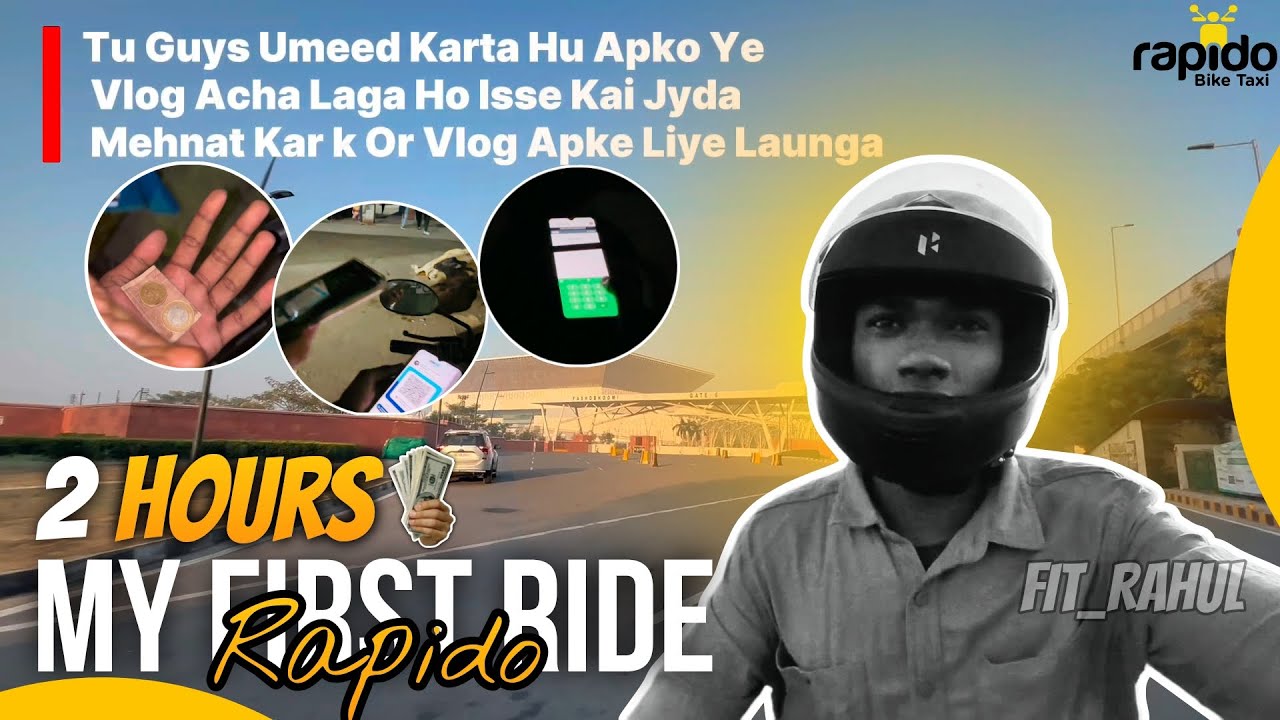 Rapido Earning | Experiance | Vlog Rahul Ft