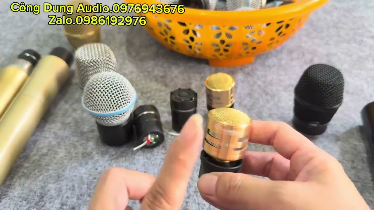 E hướng dẫn hàn, nối củ mic vào ko dây có dây.Ae chọn củ mic nào để hay và phù hợp,cải thiện chất âm