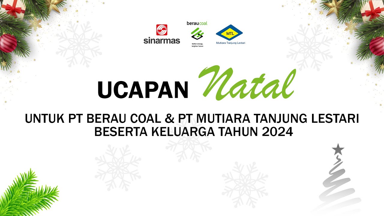 Perayaan Natal PT Berau Coal dan PT Mutiara Tanjung Lestari Tahun 2024