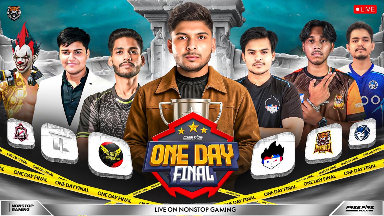 ONE DAY FINALE  🔥🥵 KON JEETAGA ❓ ( SCRIM )   FT- NG, TSG, K9, TE, GODL, RGE, , GG    #nonstopgaming