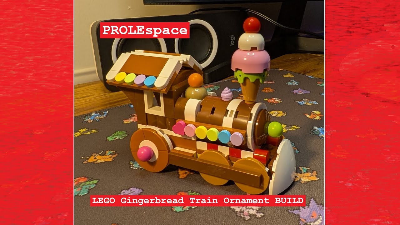 PROLEbuilds - LEGO Celebration Series 4 - Gingerbread Train Ornament 40777