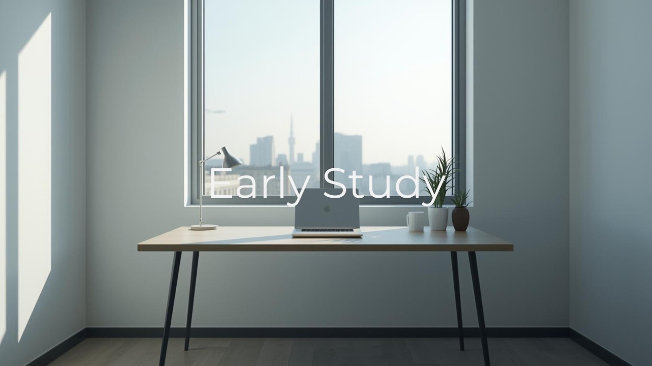 45 Min Early Study – Soft Music for a Clear Start