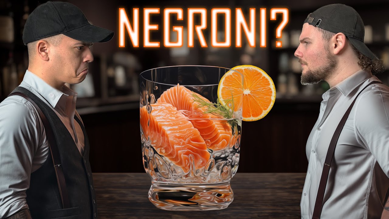 Un Negroni diventa Sashimi?! | 2Men1Kitchen