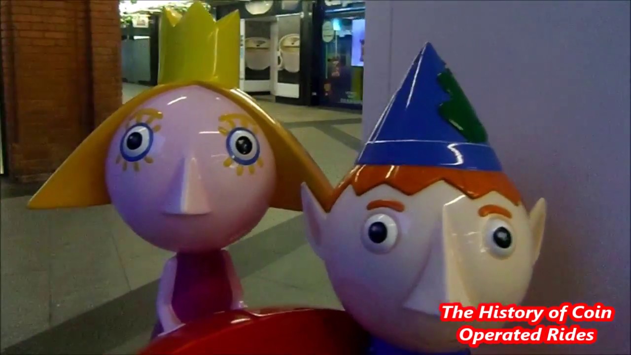 2010s Coin Operated Ladybird Kiddie Ride - Ben and Holly