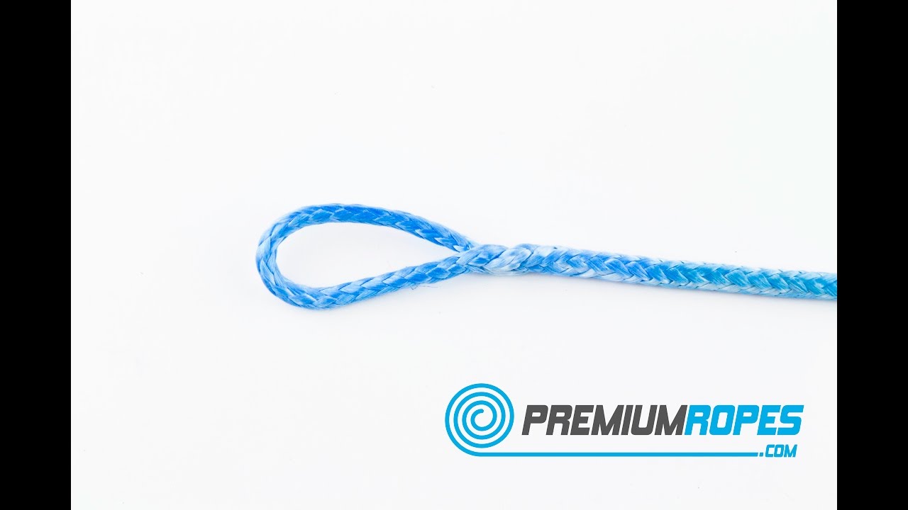 3.2.1 Lock splice in single braided Dyneema rope (both ends free)
