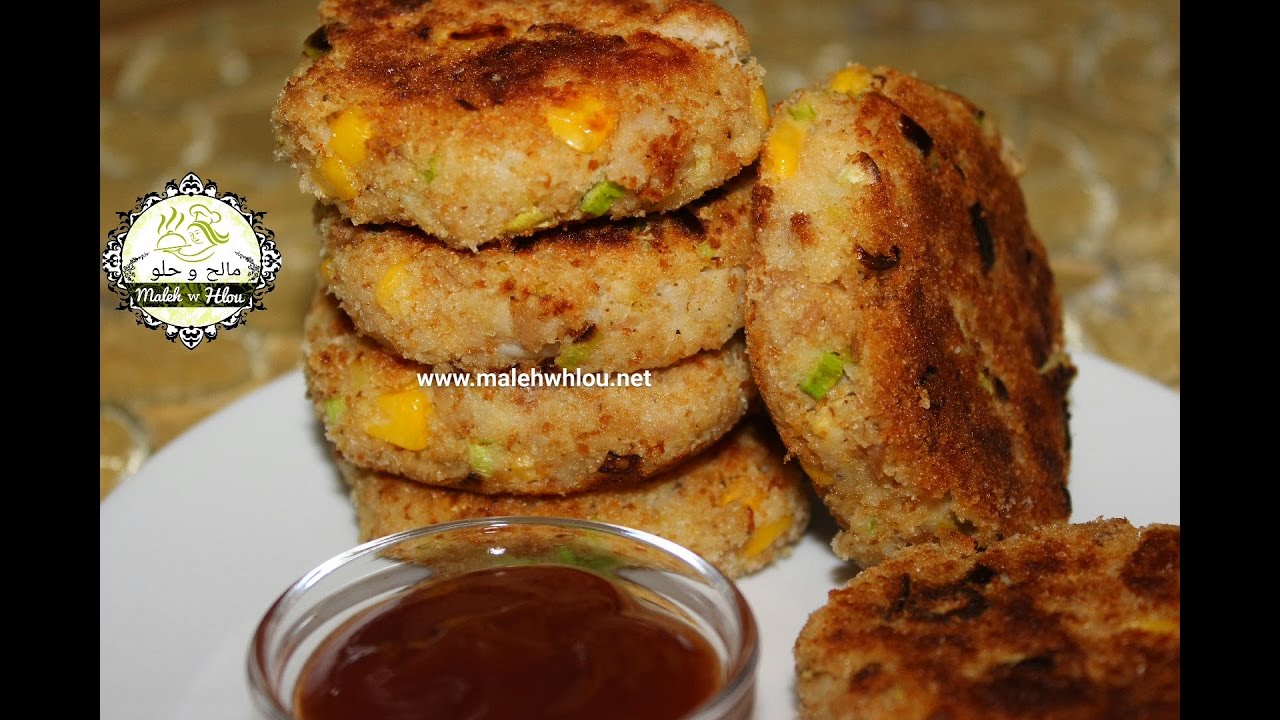 Galettes de pommes de terre --- مقروطة بالبطاطس والتون رووووعة