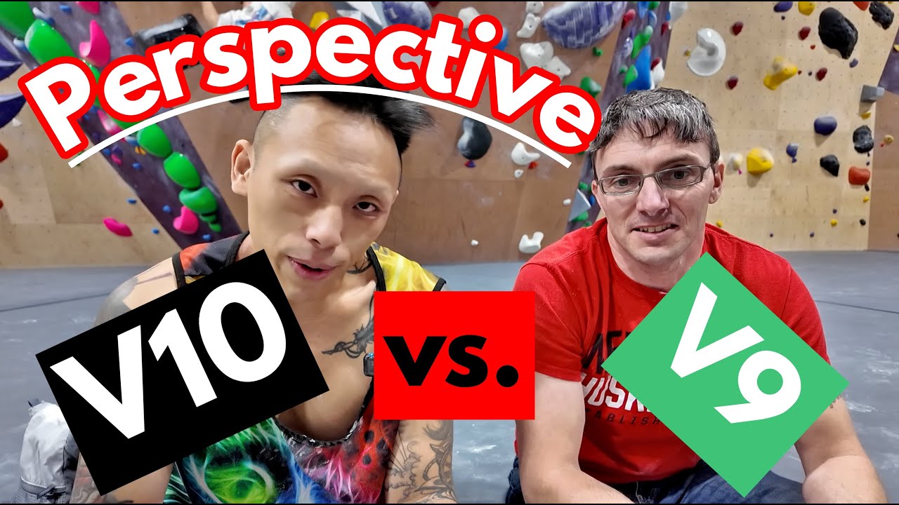 Сравнение альпинистских маршрутов V10 и V9.