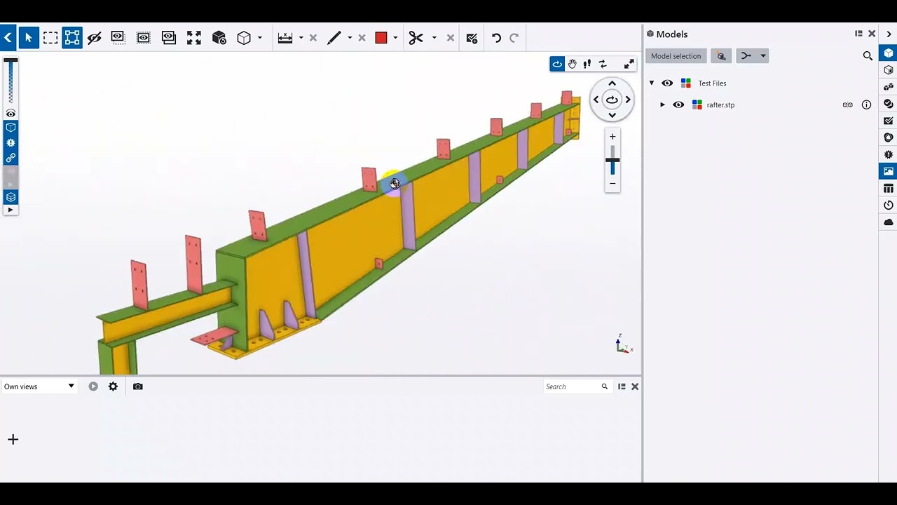 Tekla TIP 113 - Export to STP with V2025