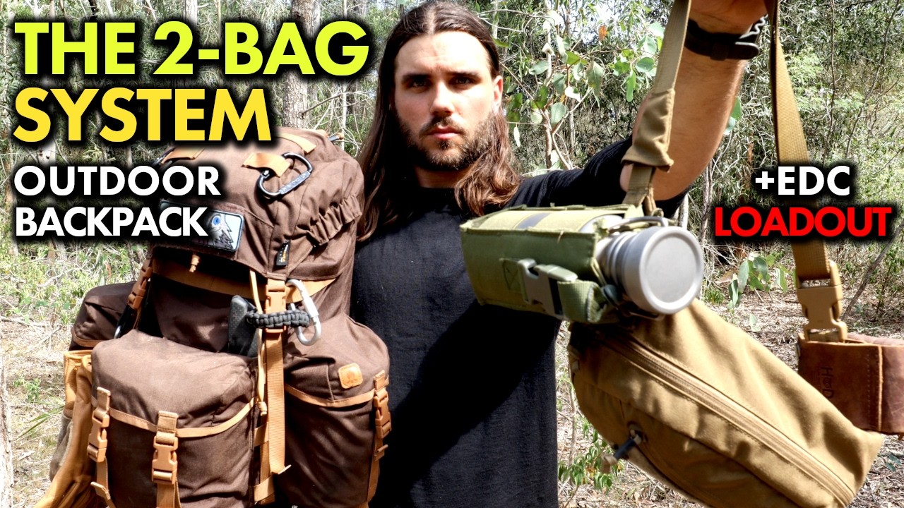 The 2 Bag System: My Outdoor Backpack + EDC Waist Pack Setup