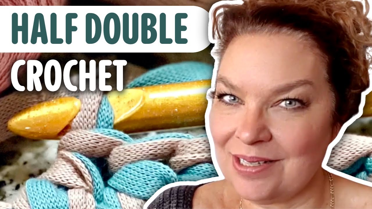 TUTORIAL- Half Double Crochet with ribbon yarn