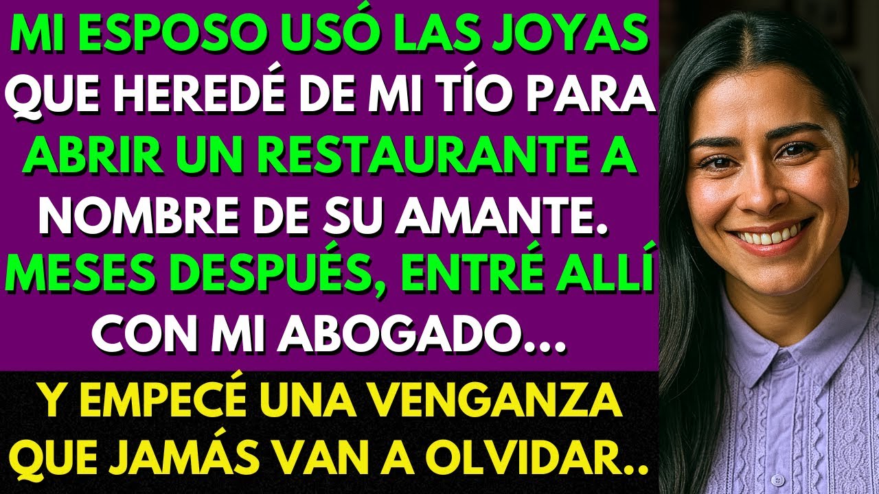 Con Mi Herencia, Mi Marido Montó un Restaurante para su Amante… Fui con Mi Abogado a Cenar