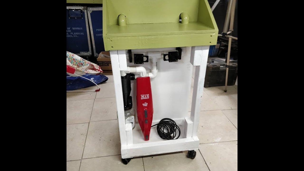 Bench Grinder Dust Collection Part2
