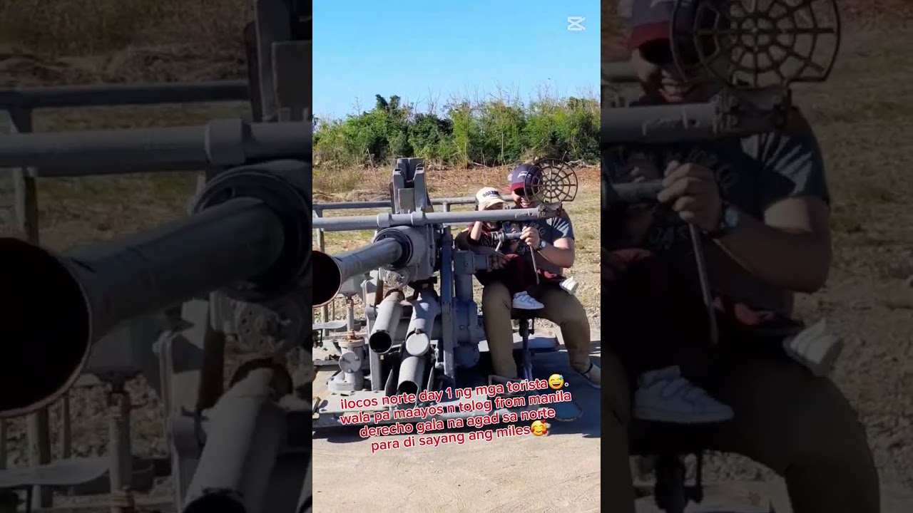 Ilocos norte trip day1 alhamdulillah the weather is amazing and wind ao strong and cold.#shortvideo 