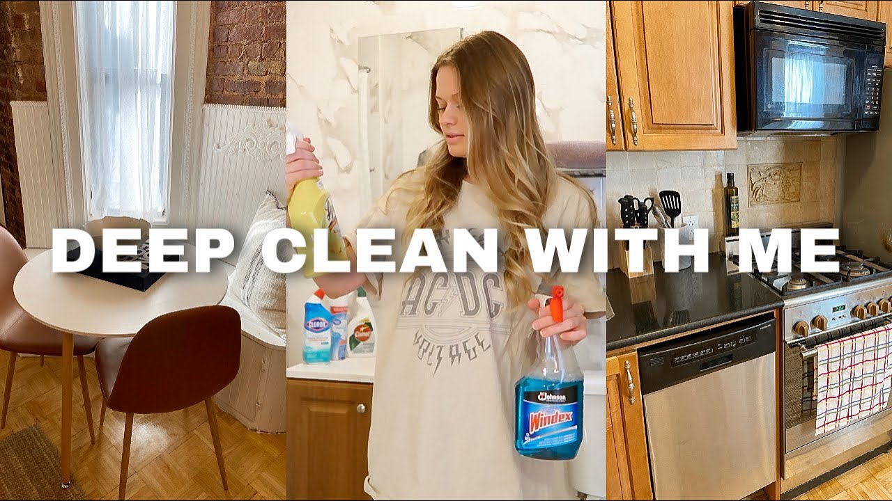 DEEP CLEAN MY NYC APARTMENT WITH ME (How I Clean + Best Products To Use)