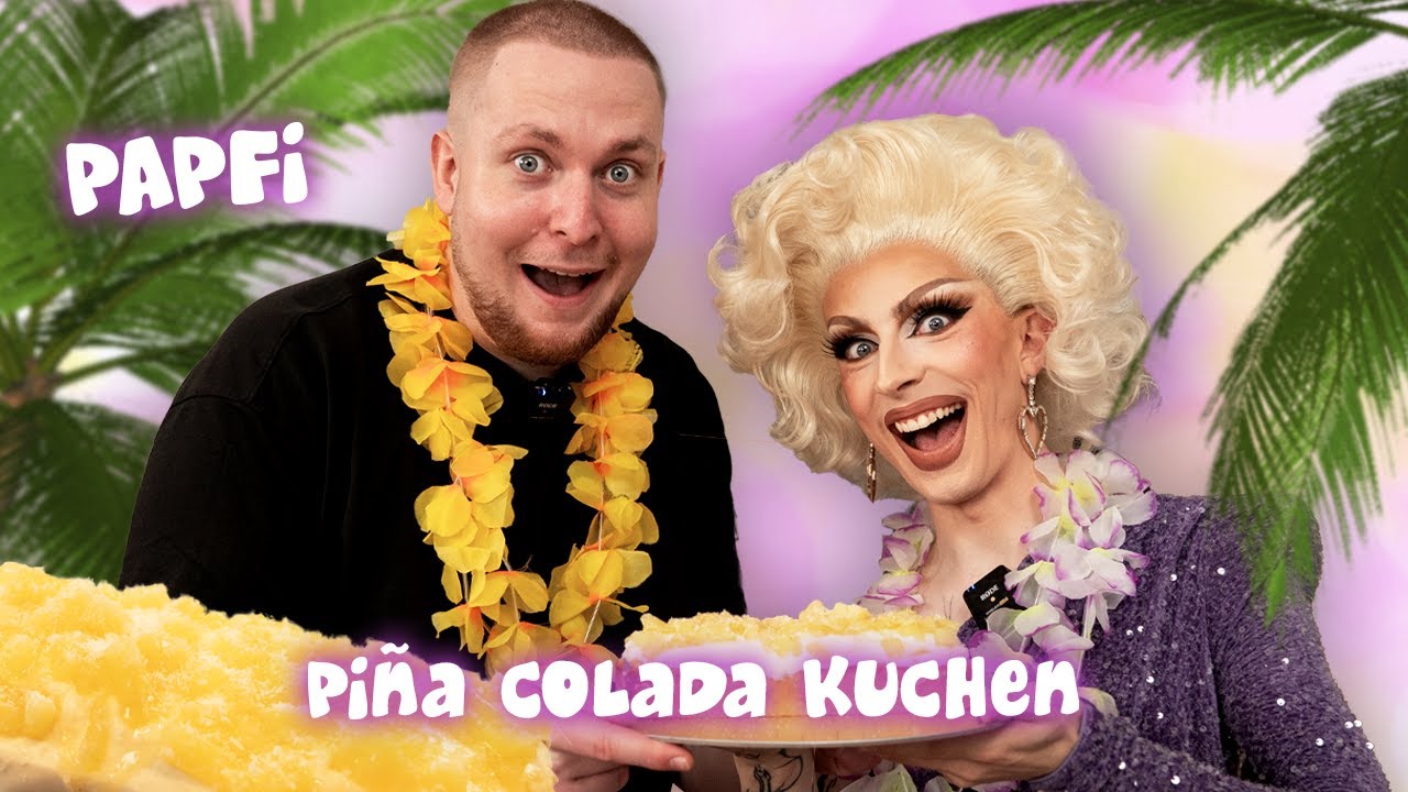 PAPFI UND ICH IM URLAUB! Pina Colada Kuchen - OnlyCakes by Aria Addams