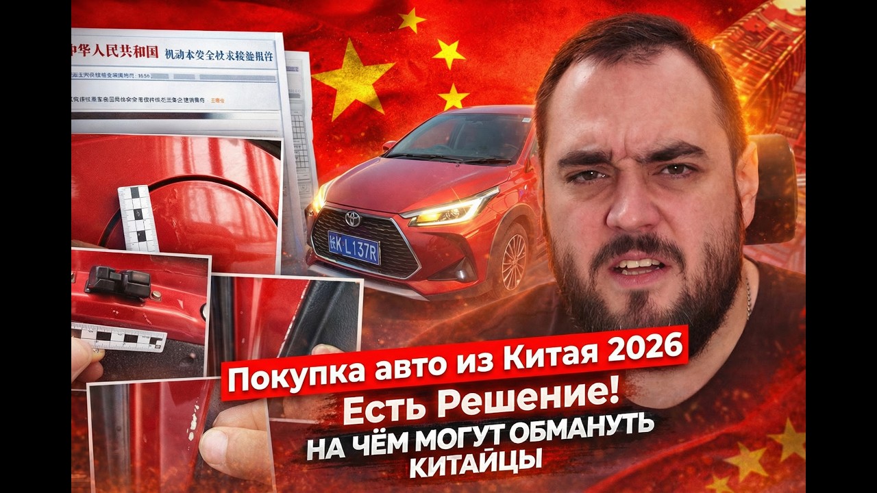 Авто из Китая 2026: без диагностики вы 100% рискуете потерять деньги