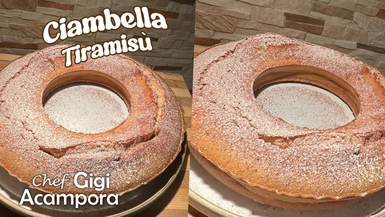 CIAMBELLONE AL TIRAMISÙ MASCARPONE E CAFFÈ - RICETTA FACILE SEMBRA DI MANGIARE IL TIRAMISÙ ☕