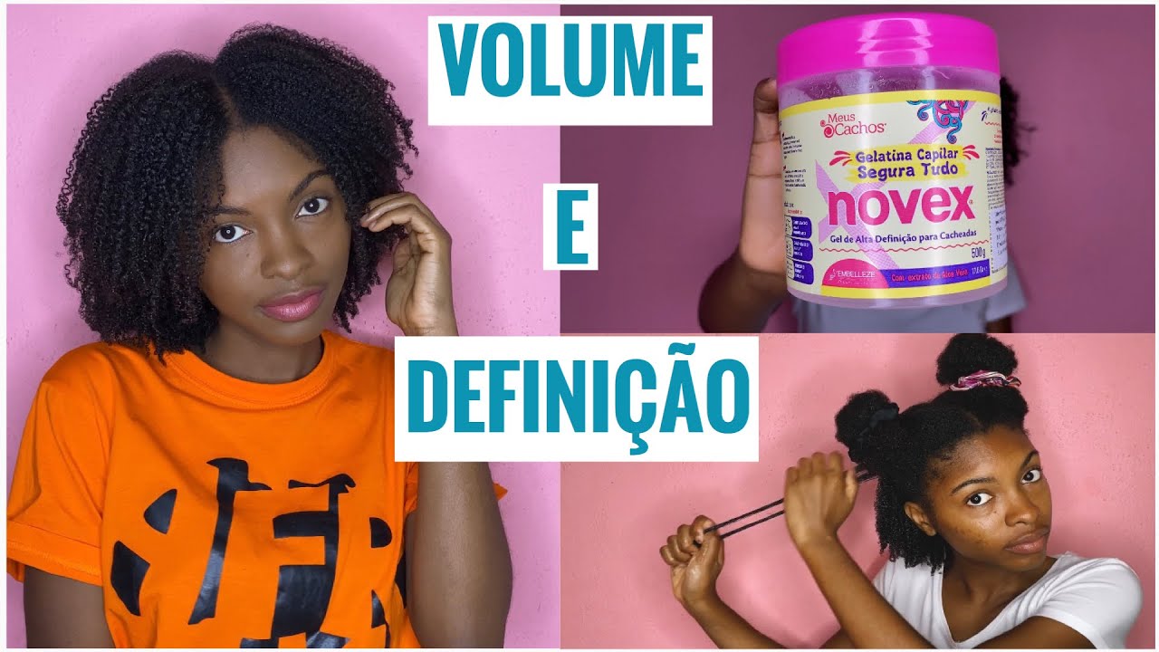 FINALIZANDO O CABELO CRESPO COM A GELATINA DA NOVEX