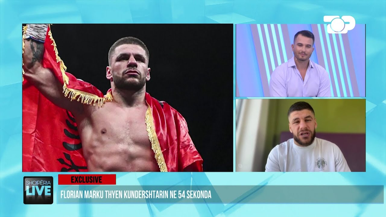 Flet për herë të parë Florian Marku pas fitores spektakolare - Shqipëria Live  05.09.2023