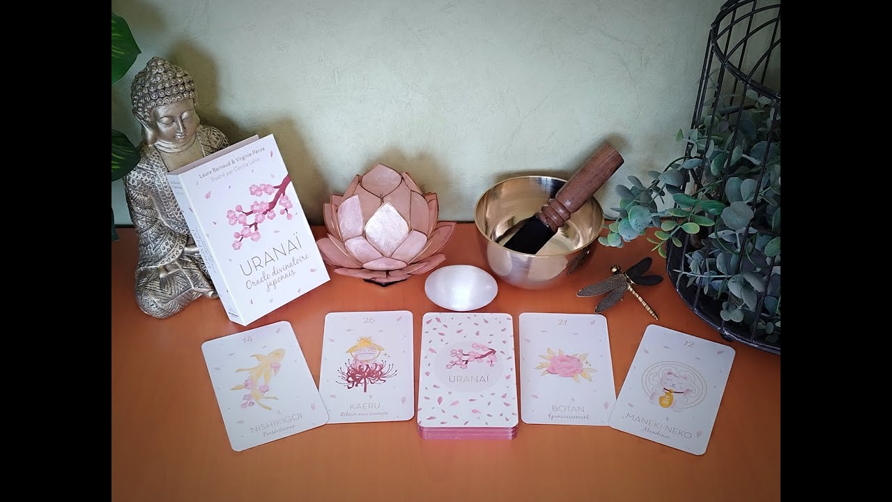 🌸⛩️🇯🇵🌸 URANAÏ Oracle divinatoire Japonais de Laura Barnaud et Virginie Panza