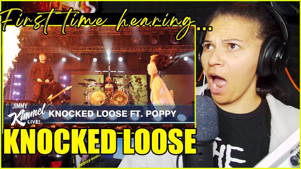 Впервые слышу: Knocked Loose (Suffocate с Poppy Live на Джимми Киммеле) | Реакция