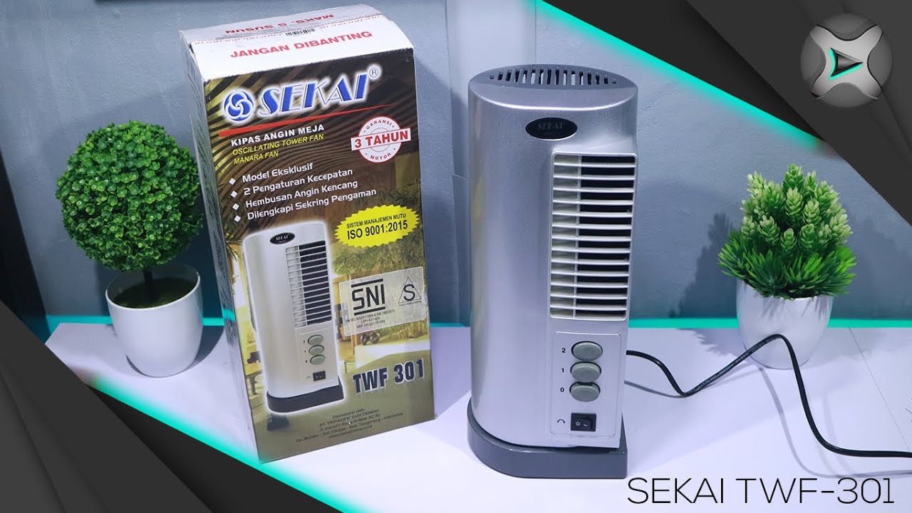 Uboxing /  Review Sekai Tower Fan TWF 301
