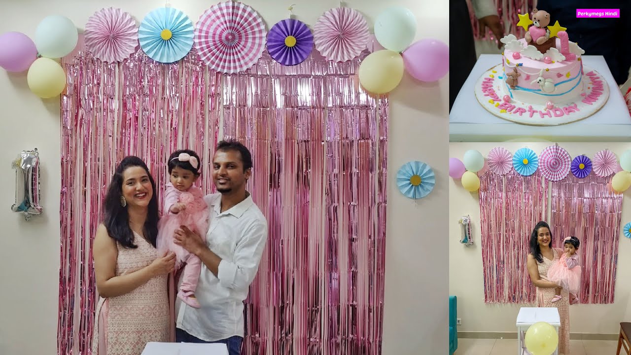 Navu's First Birthday Celebrations Vlog | कैसे की सजावट और तैयारियाँ | Perkymegs Hindi