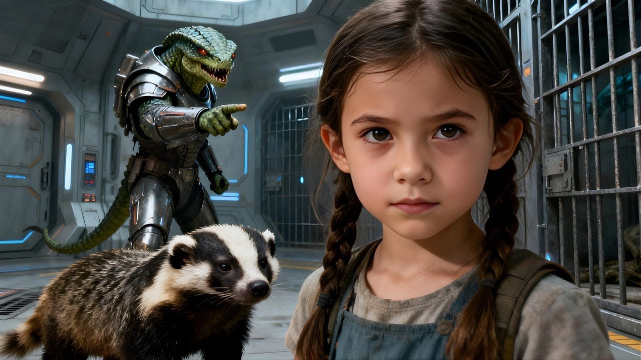 Командир пришельцев приказал «Убить медоеда» — человеческий ребенок улыбнулся: «Давай… Попробуй»....