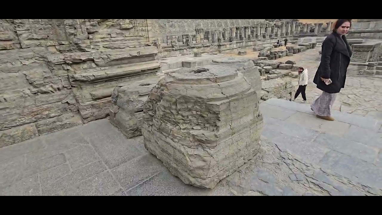 Avantiswami temple in avantipur historical place in kashmir 