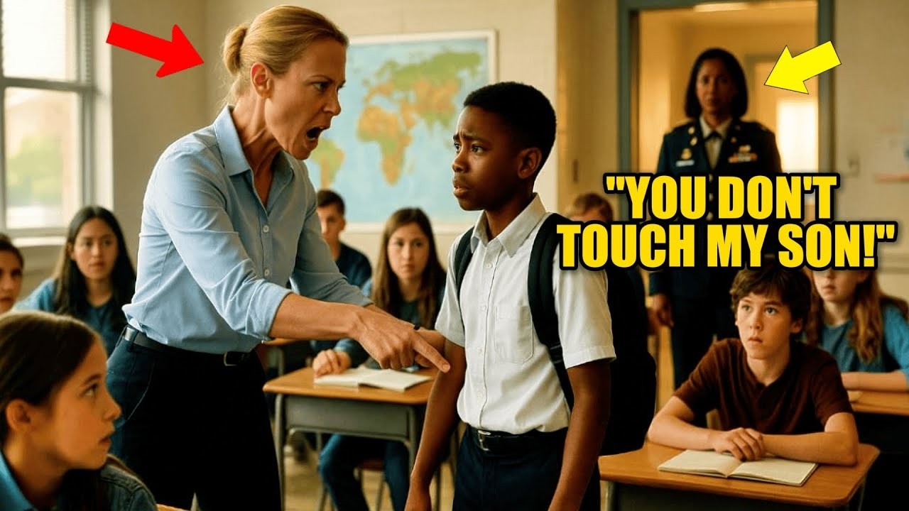 Teachers Bully Black Military Kid — Regret It When His Four Star General Mother Visits School
