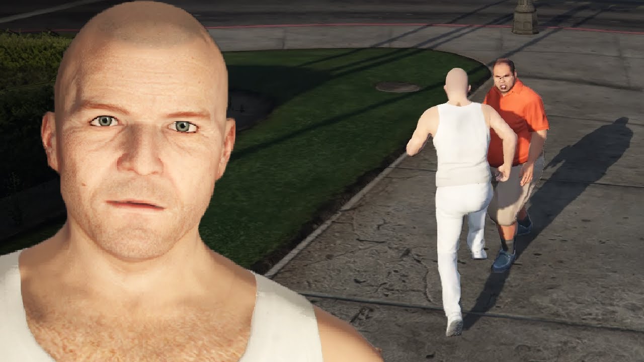 When you bump into people in GTA 5..