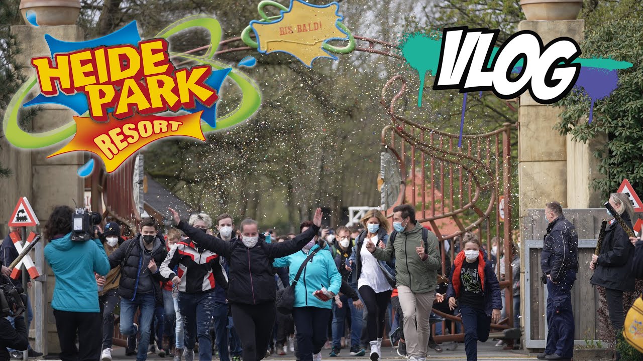 HEIDE PARK - Der erste Freizeitpark der in Deutschland  2021 öffnen darf - Ride Review Vlog