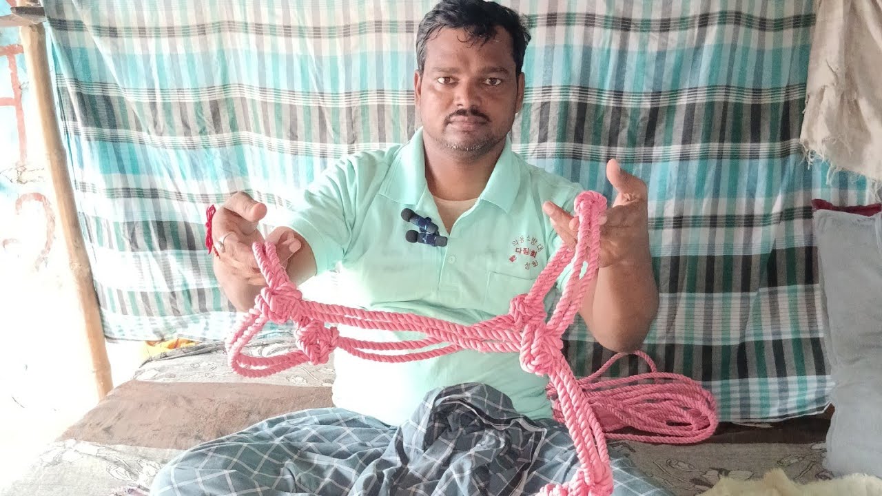 गाय का मोहरी नये तरिके से बनना सिखै,,गले का फंदा सहित 