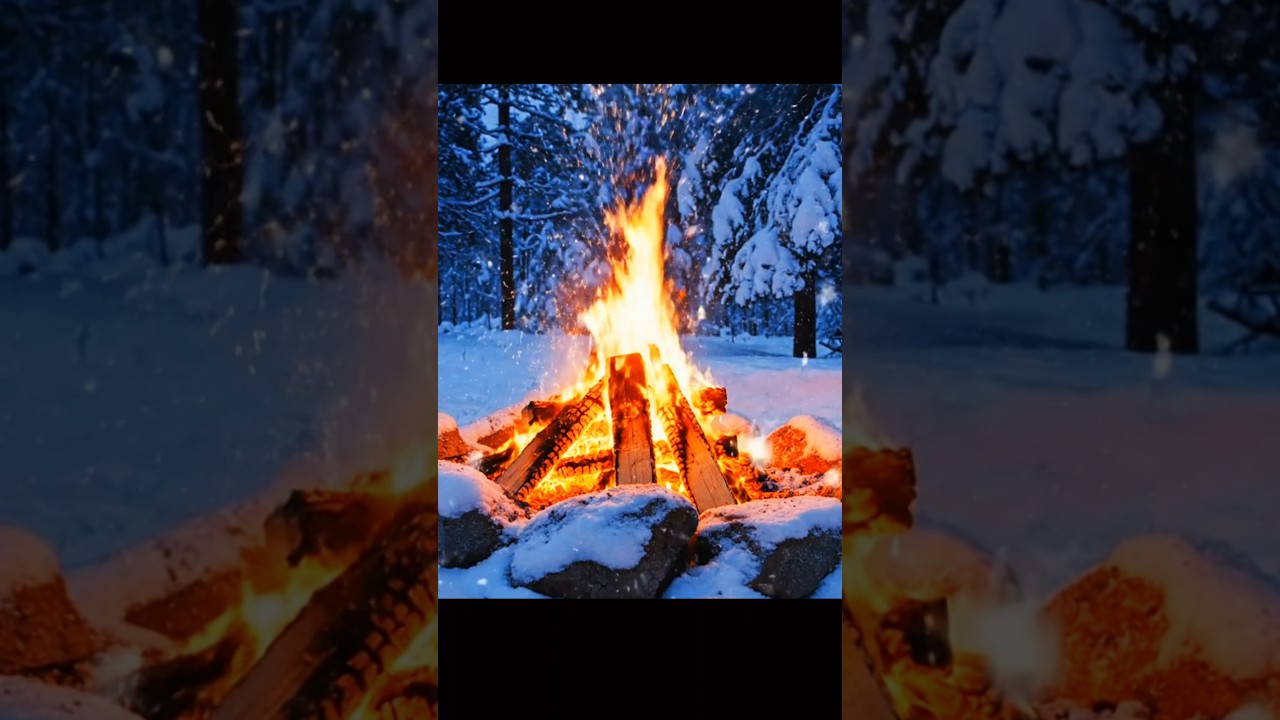🔥 Cozy Fireplace 4K. Fireplace with Crackling Fire Sounds. Fireplace 2026 