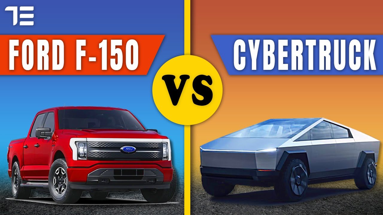 Is the Electric Ford F-150 Lightning Competition for the Tesla Cybertruck?