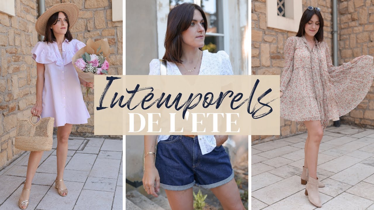 Les 12 basiques mode de l'été !