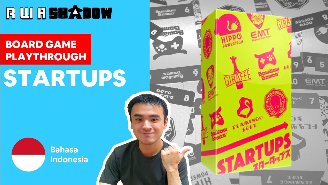 Board Game Playthrough EP254 - Startups