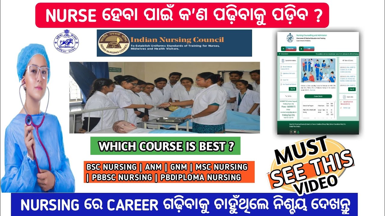 Eligibility criteria for nursing courses in odisha |nursing course eligibility criteria 2023#nursing