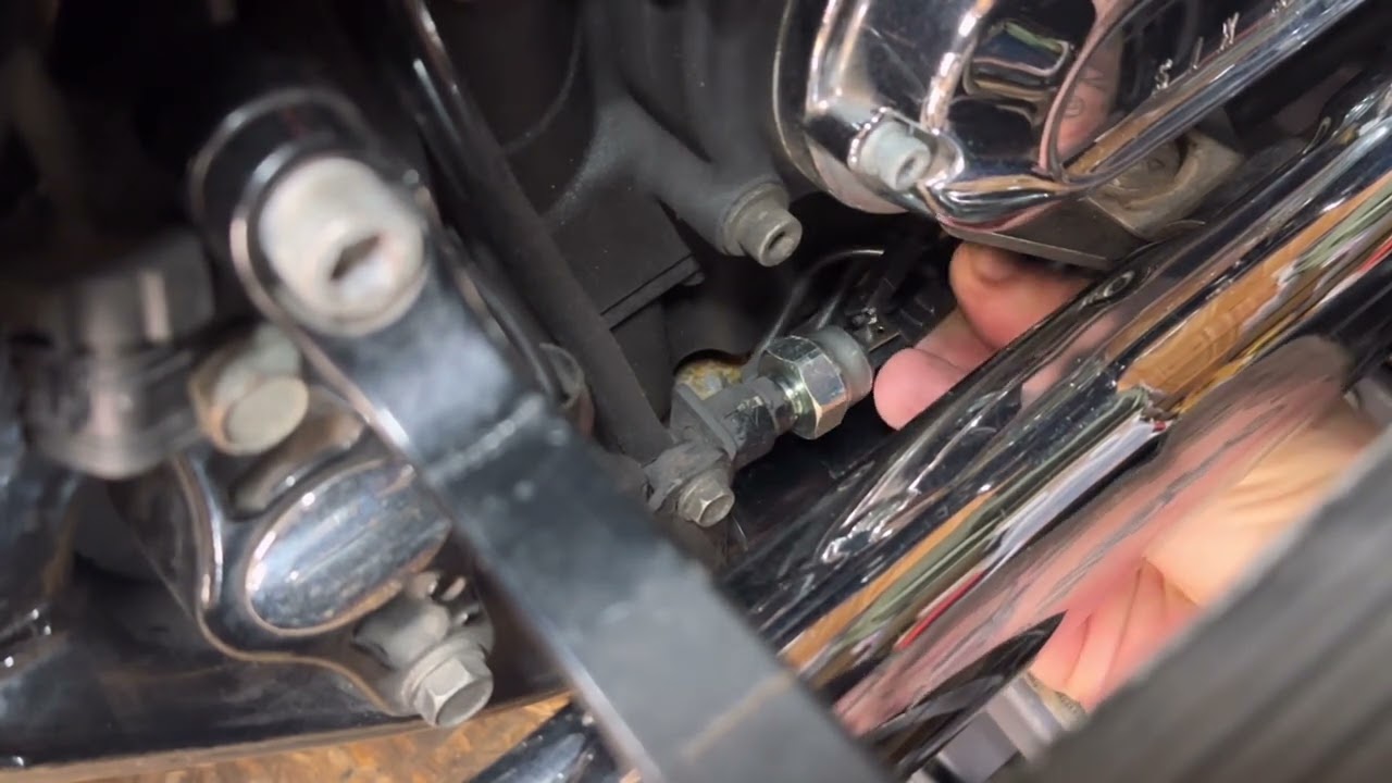 Replacing Rear Brake Light Switch Harley Davidson