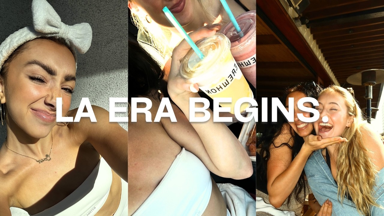 first day living in LA as a college commercial dancer!!