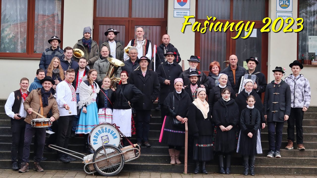 Fašiangový sprievod v Topoľčiankach 2023