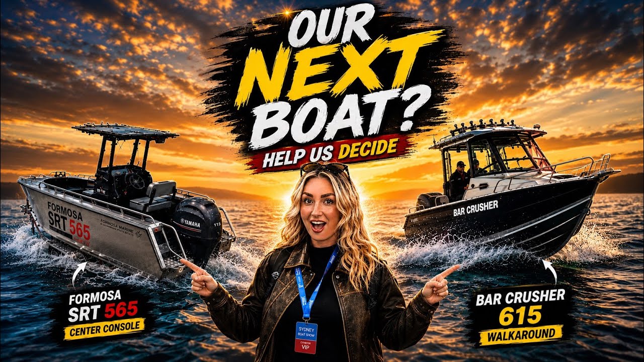 Мы нашли лодку нашей МЕЧТЫ для рыбалки?! | Sydney Boat Show 2026
