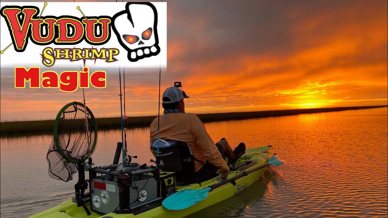 Vudu Magic | Vudu Shrimp on a popping cork and Free-line| kayak Fishing| East Matagorda Bay